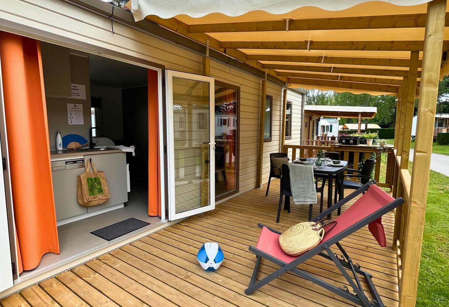 Camping Les Etangs Fleuris 4 Touquin Extérieur photo