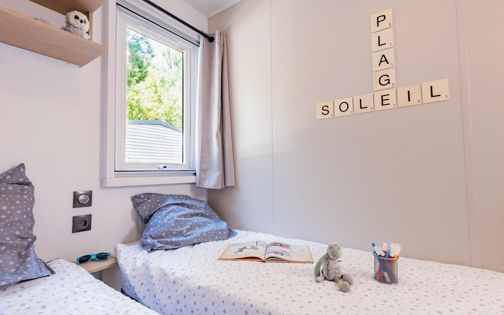 Camping Les Etangs Fleuris 4 Touquin Chambre photo